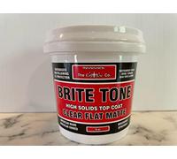 CrystaLac Brite Tone High Solids Polyurethane Instrument Finish 8 oz Mini (Clear Flat Matte)
