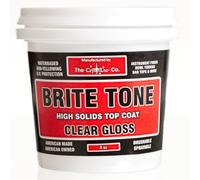 CrystaLac Brite Tone High Solids Polyurethane Instrument Finish 8 oz Mini (Clear Gloss)