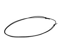 CrystalAge Black Adjustable Wax Cotton Cord - Single Cord