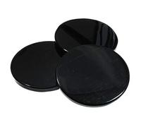 CrystalAge Black Obsidian Scrying Mirror - Large