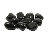 CrystalAge Black Obsidian Tumble Stone (20-25mm) - Pack of 5