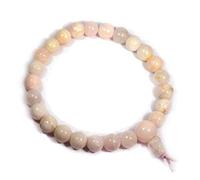 CrystalAge Mangano Calcite Power Bead Bracelet