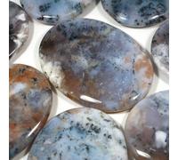 CrystalAge Merlinite Palm Stone ~70x50mm