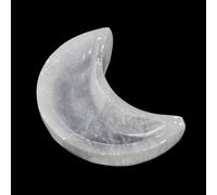 CrystalAge Selenite Moon Charging Bowl ~105mm