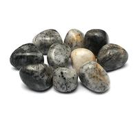 CrystalAge Tourmalinated Quartz Tumble Stone (20-25mm) - Single Stone