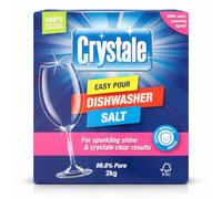 Crystale Dishwasher Salt for Dishwashers and Water Softeners, High Purity 2kg TBL PRO