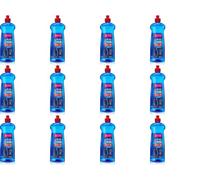 Crystale Total Action Dishwasher Rinse Aid - Streak Free Formula - 500Ml (Pack Of 12)