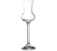 Crystalex Grappa Wine Glasses Set of 6, Bohemia Crystal Port Wine Glass, Cordial Glass, 100% Lead-Free 2.87 Oz (85 ML)