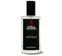 Crystalis Eau de Parfum For Women & Men 50ml - Long Lasting, Vegan, Cruelty Free, UK Made - Notes of Amberwood, Saffron & Fir Resin