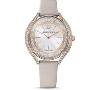 Crystalline Aura Leather Watch- female- Swarovski- Watches- Multicolor- ONE SIZE- Accessories ONE SIZE