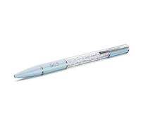 Crystalline ballpoint pen, Blue, Chrome plated