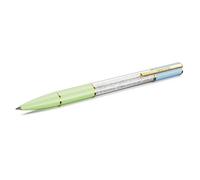 Crystalline Lustre Gold Tone Plated Green & Blue Ballpoint Pen 5676542 Swarovski Green One Size