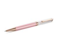 Crystalline ballpoint pen, Pink lacquered, Rose gold-tone finish