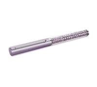 Crystalline ballpoint pen, Purple lacquered, chrome plated