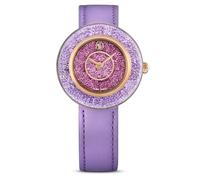 Crystalline Lustre - Violette Doré Rose - Montre - Swarovski