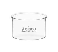 Crystallizing Dish, 300ml - Flat Bottom, No Spout - 3.75" Diameter - Borosilicate Glass - Eisco Labs