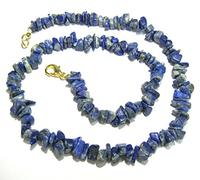 CRYSTALMIRACLE 18 INCHES LAPIS LAZULI GEMSTONE NECKLACE CRYSTAL HEALING WOMEN GIFT HANDCRAFTED ACCESSORY PSYCHIC WELLNESS POSITIVE ENERGY PEACE MEDITATION POWERFUL LOVE THROAT CHAKRA