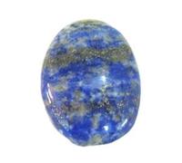 crystalmiracle Beautiful Lapis Lazuli Worry Stone Crystal Healing Wellness Thumb Stone Gift Positive Energy Chakra