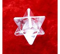 crystalmiracle Clear Quartz Merkaba Star Crystal Healing Positive Energy Men Women Gift Gemstone Peace Reiki Feng Shui Concentration