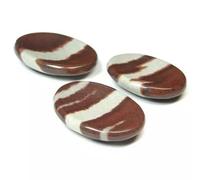 crystalmiracle Narmada Oval Thumb Worry Stone Single Crystal Healing Gift Meditation Divine Energy Wellness Handcrafted