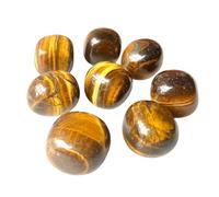 crystalmiracle Natural Tigers Eye Seven Tumbled Stone For Healing Reiki Feng Shui Wellness Protection Vaastu Home Office Gift