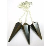 crystalmiracle Three Tigers Eye Dowser Divination Pendulums Crystal Healing Men Women Gift Reiki feng Shui