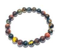 crystalmiracle Tigers Eye RED Blue Brown Bracelet Crystal Healing Men Women Gift Fashion Gemstone Meditation Handcrafted Accessory