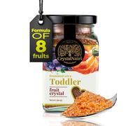 CrystalNutri ImmunExtra Toddler 90g - Better Then Freeze Dried Fruit and Veggie - Concentrated Powder with Extra Butternut Squash - Low Temperature Drying - Preserving Natural enzymes, antioxidants