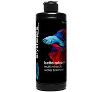 Crystalpro Betta Minerals for Betta Fish Health - Reduces Stress - Boosts Protective Coat - Aquarium Mineralizer (16.9 Oz (500ml)