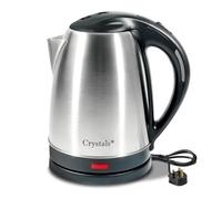 Crystals 1.8L/1500W Electric Cordless Stainless Steel Kettle - Energy Efficient Quiet Kettle With Boe With Boil Dry Protection,