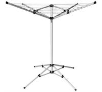 Crystals 16M Clothes Airer Portable Rotary Washing Line 4 Arm Free Standing Multi Laundry
