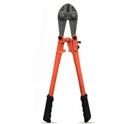 Crystals 18/24/36 Inch Bolt Cutter, Chain Cutter for Chains, Padlocks, Wire Fencing, Chicken Wire - Padlock Cutter, Bolt Croppers with Comfortable Rubber Grip - Orange (36 Inch)