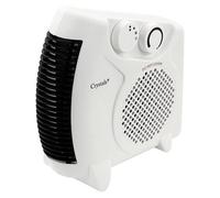 Crystals 2 In 1 Portable Fan Heater 2Kw 2000W Electric Hot & Warm Air, Upright Flatbed Design