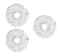 Crystals 3X Spin Mop Replacement Heads 360 Microfiber Refills For Bucket Home Cleaning