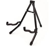 Crystals 4/4 38” Acoustic Guitar Bundle | Guitar, Adjustable Foot Rest, A-Frame Stand, Complete Set with Guitar, Stand & Foot Rest | Beginners Pack (A-Frame Guitar Floor Stand)