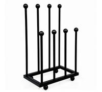 Crystals 4 Pair Wellington Boot Rack Shoe Storage Stand Wellie Holder