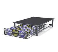 Crystals 60 Pcs Coffee Pod Holder Compatible with Coffee Pods, Non Slip Surface, Compatible Stand & Coffee Capsule Drawer