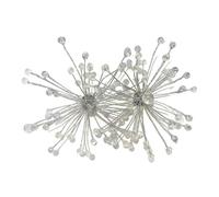 Crystals Adorned Bridal Earrings Pair Exaggerated Designs Artistics Comfortable Fit Wedding Accessory Wedding Earrings