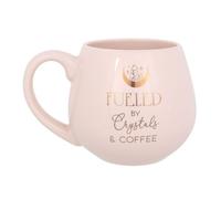 Crystals and Coffee Rounded Mug
