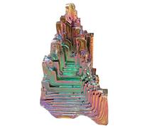 Crystals and Stones 2x2x2 Inch Natural Bismuth Crystals for Spiritual, Energy Balancing, Meditation, Reiki, Chakra, Transformation and Inner Fulfillment