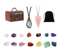 Crystals and Stones, Natural Crystals and Stones, Creative Natural Crystal Decoration - Natural Yoga Crystal and Stones, Unique Crystal Stone for the Desk at Home and on the Work