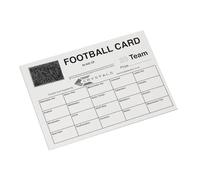Crystals Club Supplies 100 x 20 Team Football Fundraising Scratch Card