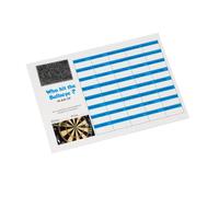 Crystals Club Supplies 100 x 40 DARTS Fundraising scratch cards