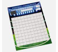 Crystals Club Supplies A4 100 football team scratch card (5)