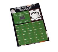 Crystals Club Supplies A4 Guess The Ghost Fundraising Scratch Card (5)