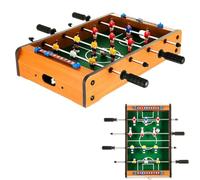 Crystals Deluxe Table Top Football Game - 51cm x 31cm - Foosball Table Game For Adults - Football Gift for Xams