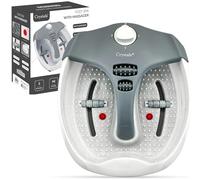 Crystals Foot Spa and Massager Pedicure Bath with Electric Temperature Controller Heater, Bubbles, Soothing Vibration Massage Rollers, Infrared Lights for Tired Feet Therapeutic, 80 Watt
