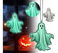 Crystals for Lamps Glow In The Dark Wooden Hanging Ornament Party Hangs For Indoor Festive Home (A-A, One Size)