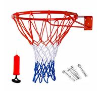 Crystals Full Size Basketball Hoop Ring Net Wall Mounted Outdoor Hanging Basket 18"/45Cm