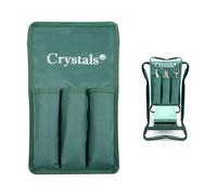 Crystals Garden Kneeler Bag Only | Heavy-Duty Gardening Tool Storage Bag with Multiple Pockets | Portable & Durable Organizer for Garden Kneeler Seat | Ideal for Carrying Gardening Accessories